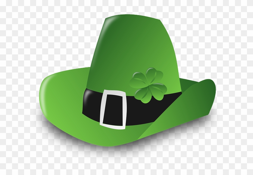 Hat, Headwear, Traditional, Four-leaf Clover - St Patrick's Day March 2018 Calendar #478300