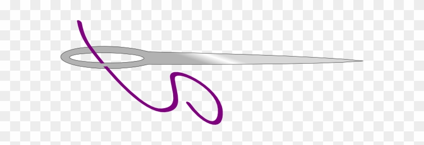 Needle And Purple Thread Png #478530