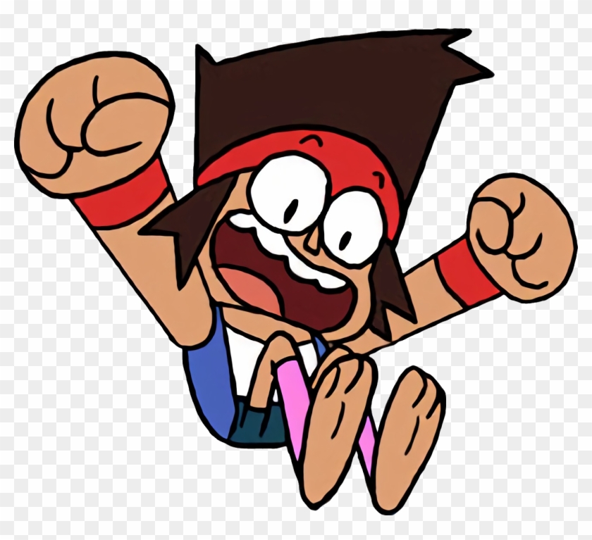 In The Midst Of A Dangerous Battle, A Child With Spiky - Ok Ko Let's Be Heroes Tko #478614
