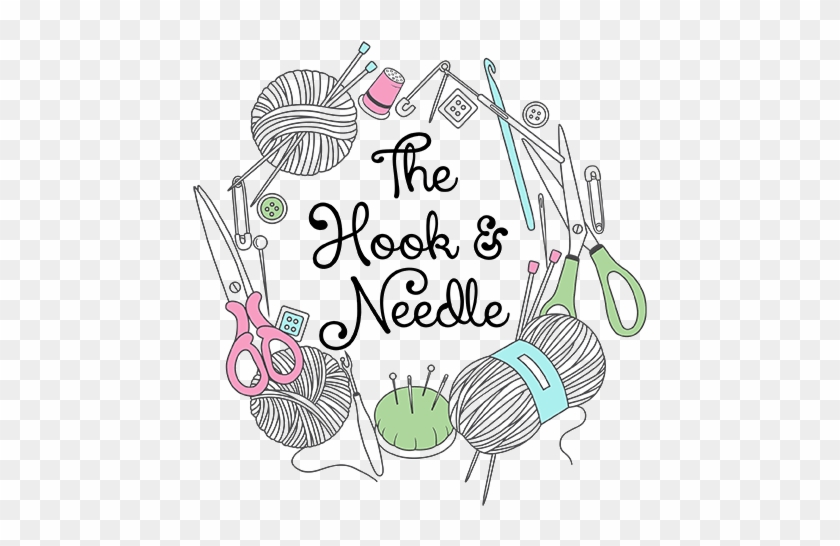 Hook & Needle Is A Monthly Crafters Free For All At - Drawing #478608