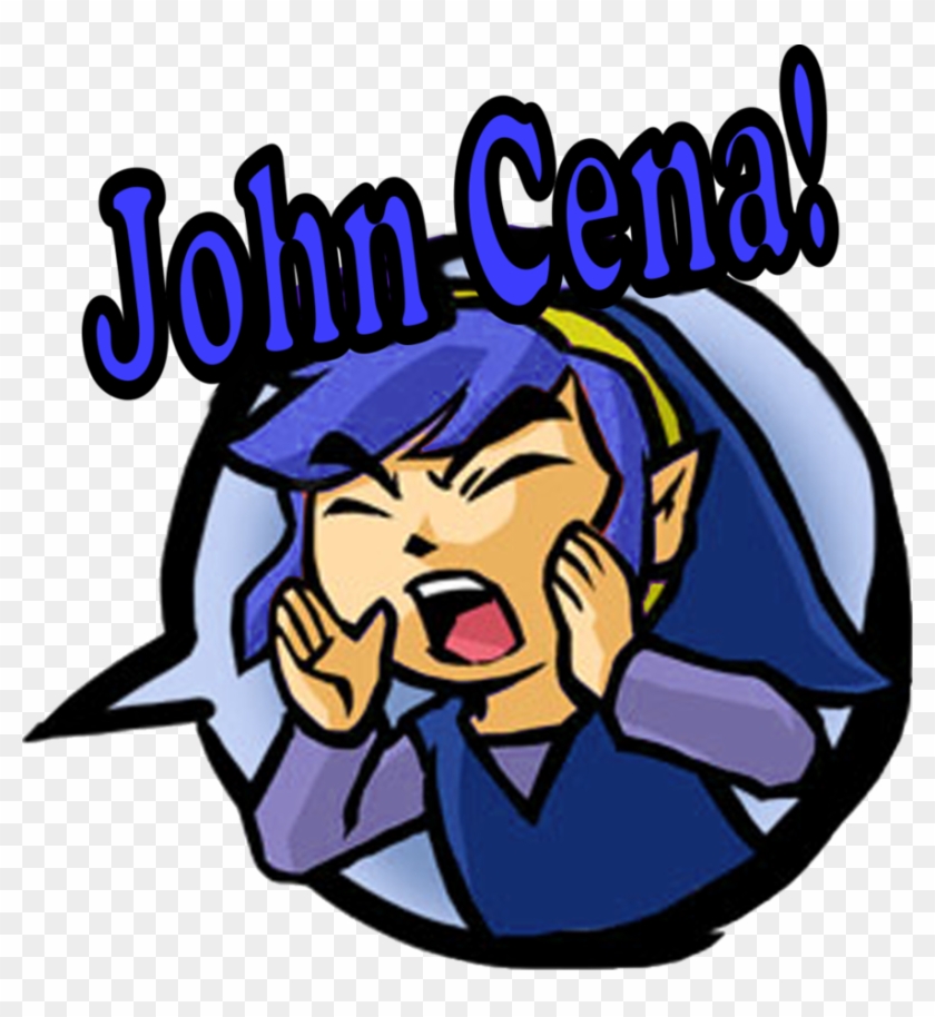 Link John Cena By Bensalot - Blue Link Triforce Heroes #478669