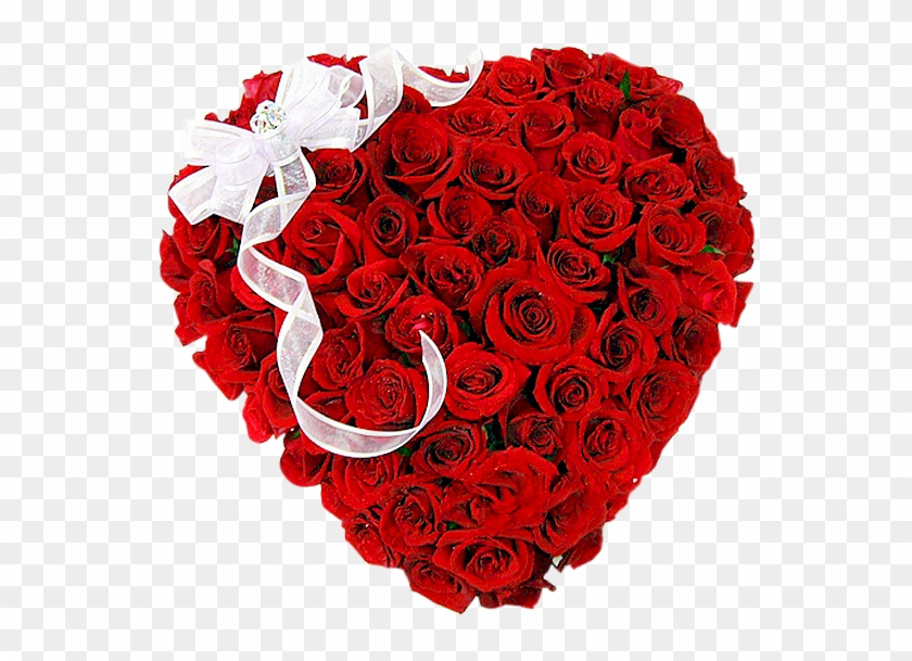 100 Roses Heart - Red Roses Heart Shape #478744