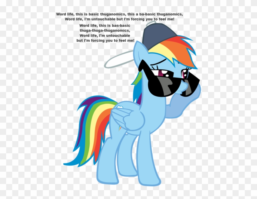 Basic Thuganomics, John Cena, Rainbow Dash, Safe, Solo, - Rainbow Dash Sunglasses #478772