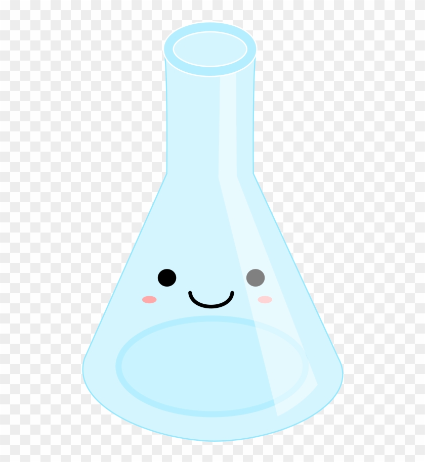 Kawaii Erlenmeyer Flask - Labu Erlenmeyer Clip Art #478805