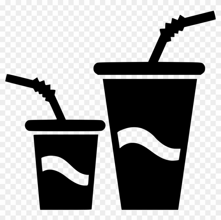 Small Big Paper Cups Drink Water Soda Comments - Big And Small Icon #478831