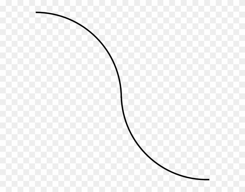 Curved Line Clip Art #478887