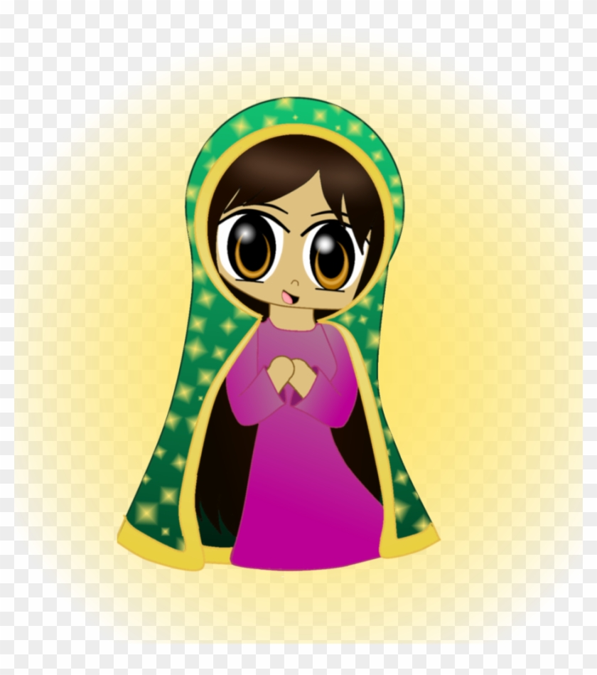 La Morena Del Tepeyac By Peketigregirl La Morena Del - Virgen De Guadalupe As Cartoon #478906