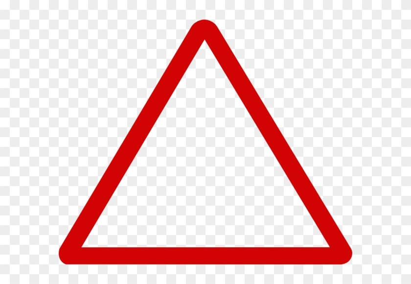Red Triangle Sign Png #478915