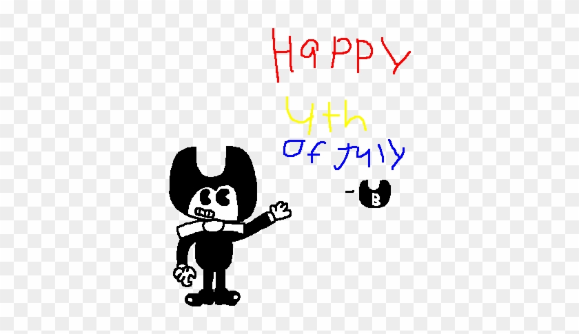 Happy 4th From Bendy By Sfg1235deviantart - Cartoon #478928