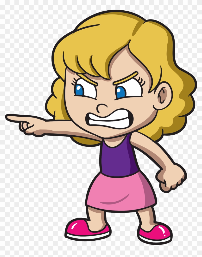 Angry Kids Collection 007 Transparent Png - Angry Clipart #479035