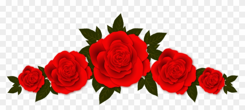 Rose Flower Design Border 17, - Ucapan Syukur Bayi Katolik #479134