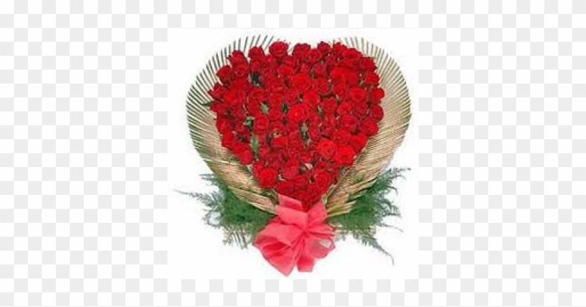 Red Rose Heart - All Type Of Flowers #479237