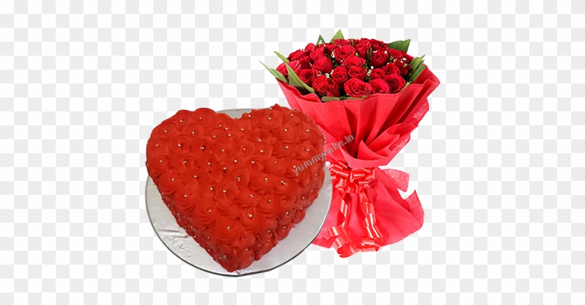 Which Is The Best Site For The Midnight Flower, Cake, - Flowers For Valentine's Day #479249