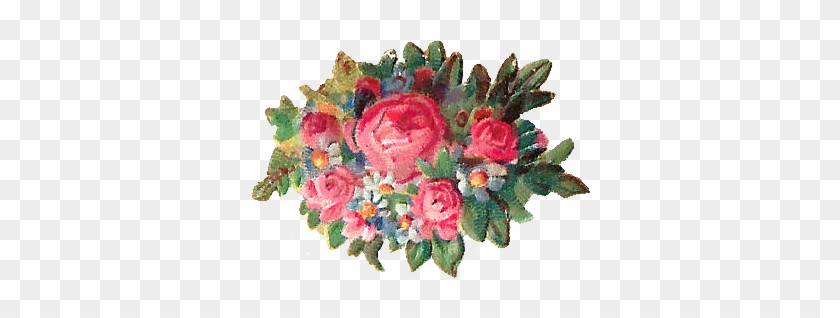 Free Digital Flower Clip Art - Rose Bouquet Clipart Transparent #479321