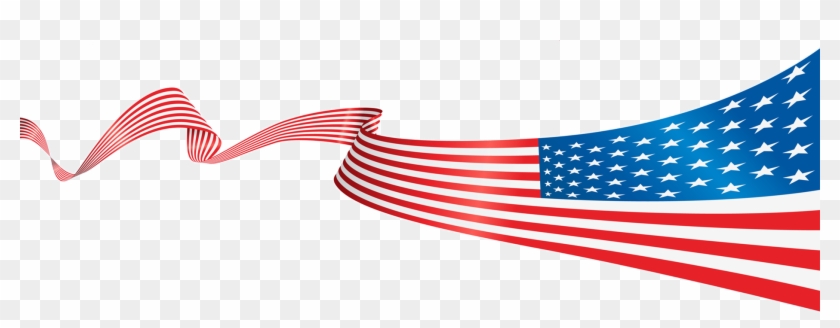 Flag - Usa Flag Banner Png #479385