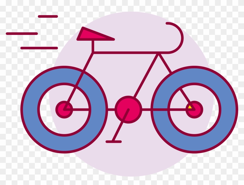 Euclidean Vector Bicycle Cartoon - Euclidean Vector Bicycle Cartoon #479438
