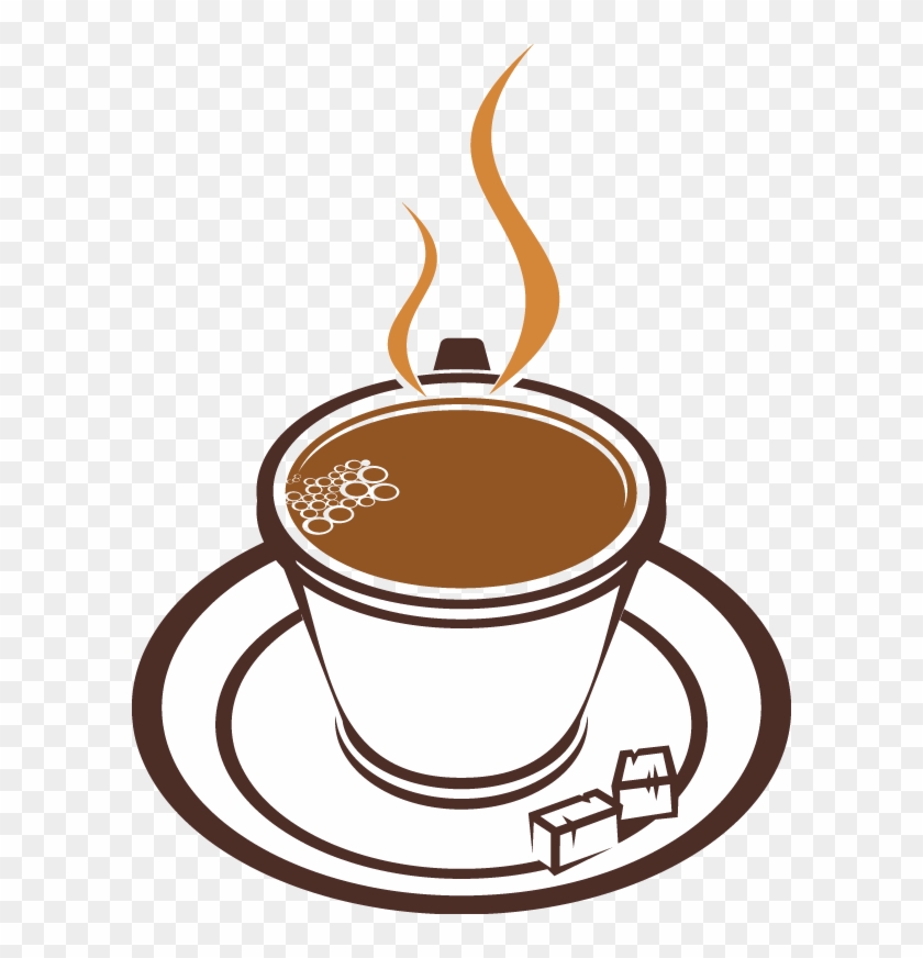 Coffee Java Clip Art - Vsgraphics Llc Steaming Cup Of Coffee Vinyl Wall Decal #479413