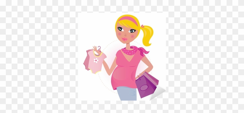 Pregnant Mom On Shopping For Child / Baby Girl - Hamile Erkek Bebek #479494