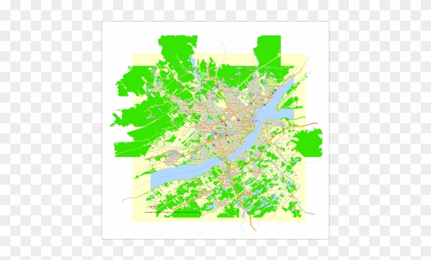 Quebec City Map - Atlas #479501