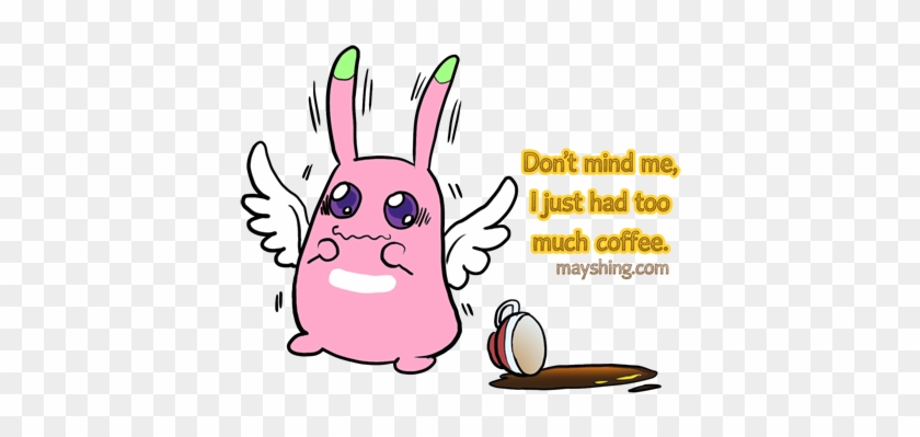 Too Much Coffee By Mayshing - Cartoon #479518