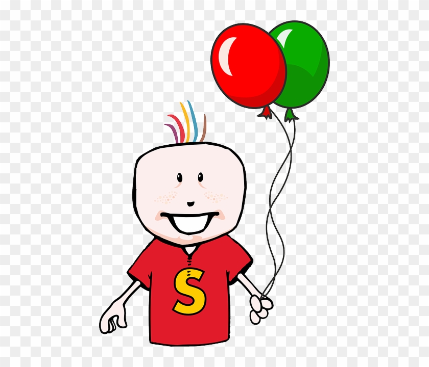 Balloon, Happy, Child, Infant, Kid, Party, Birthday - Happy Birthday: Birthday Notebook For 5 Years Old, #479525