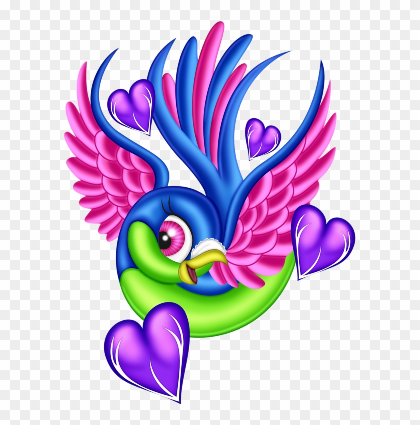 Hummingbird Lovebird Cartoon Clip Art - Hummingbird Lovebird Cartoon Clip Art #479564