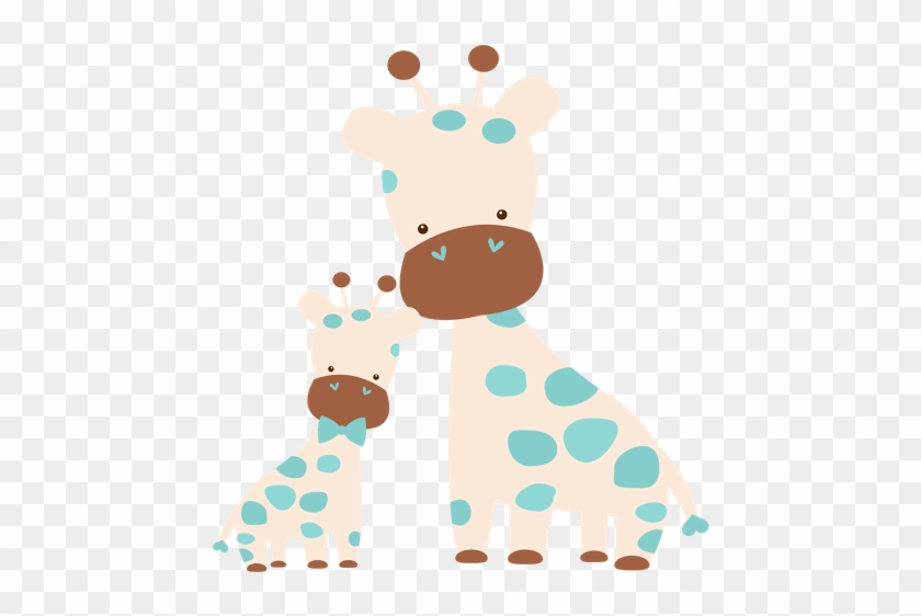 Mom And Baby Animals - Clip Art #479542