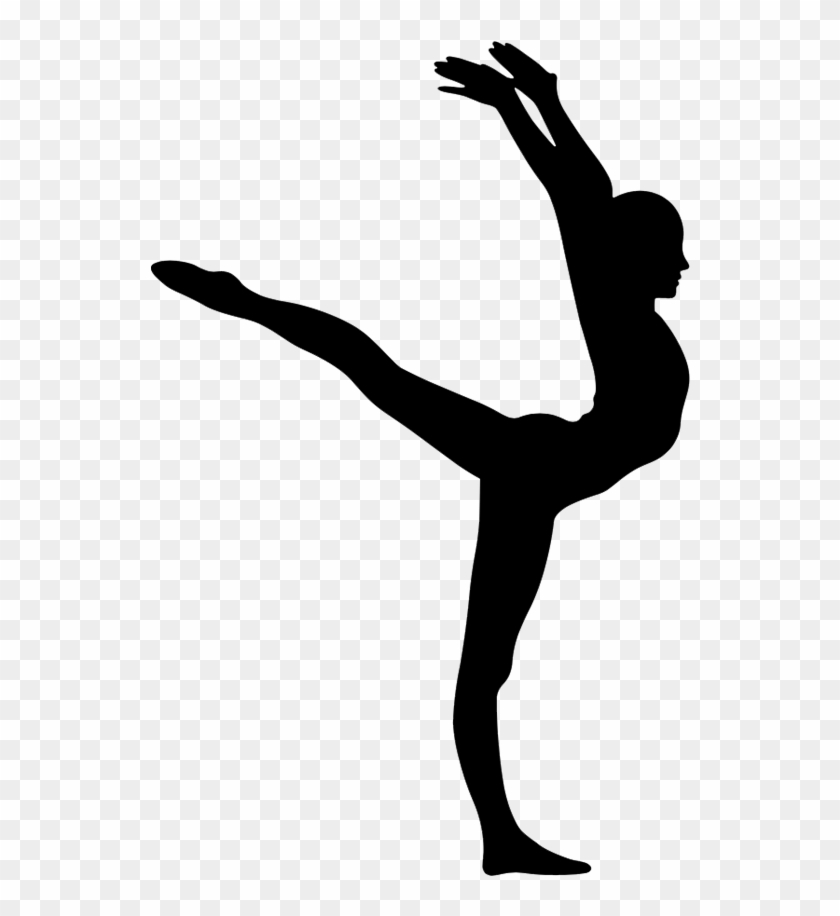 Gymnastics Metro Gymnastics - Gymnast Silhouette Png #479697
