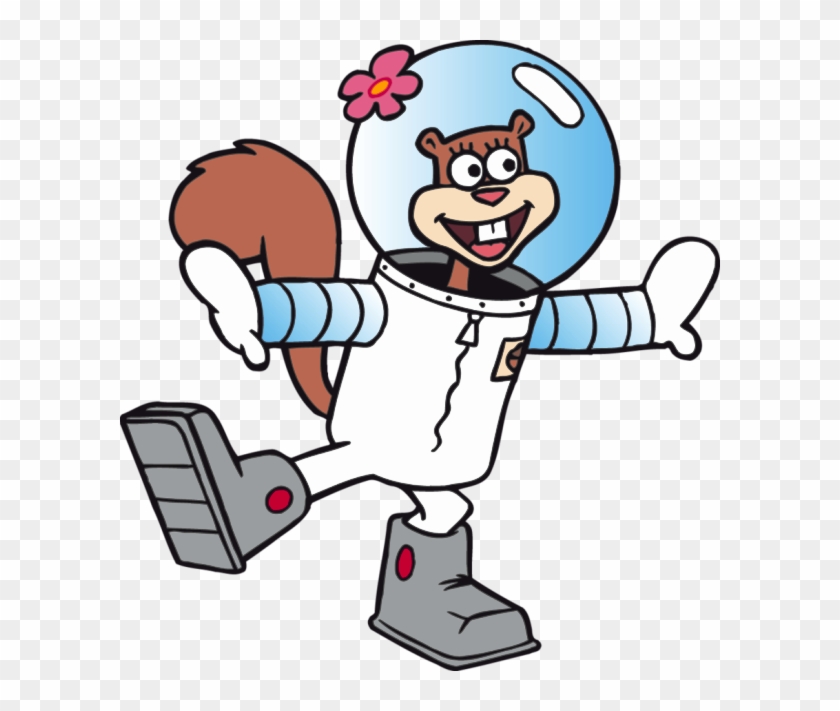 Sandy Cheeks Looking Happy Rvb325 - Sandy In Spongebob Squarepants #479792