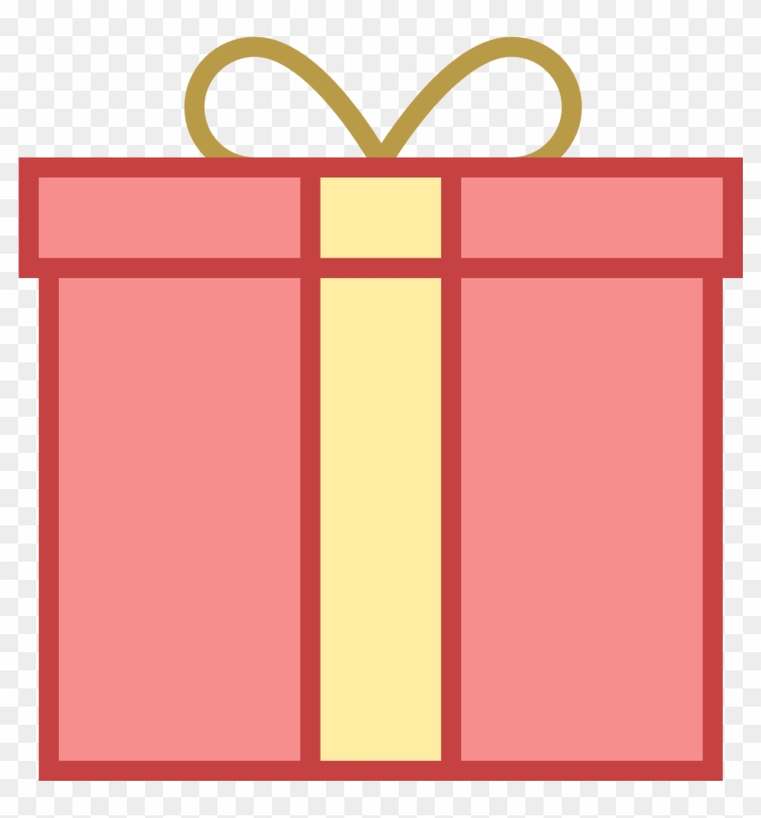 Square Gift Clipart - Gift Icon #479783