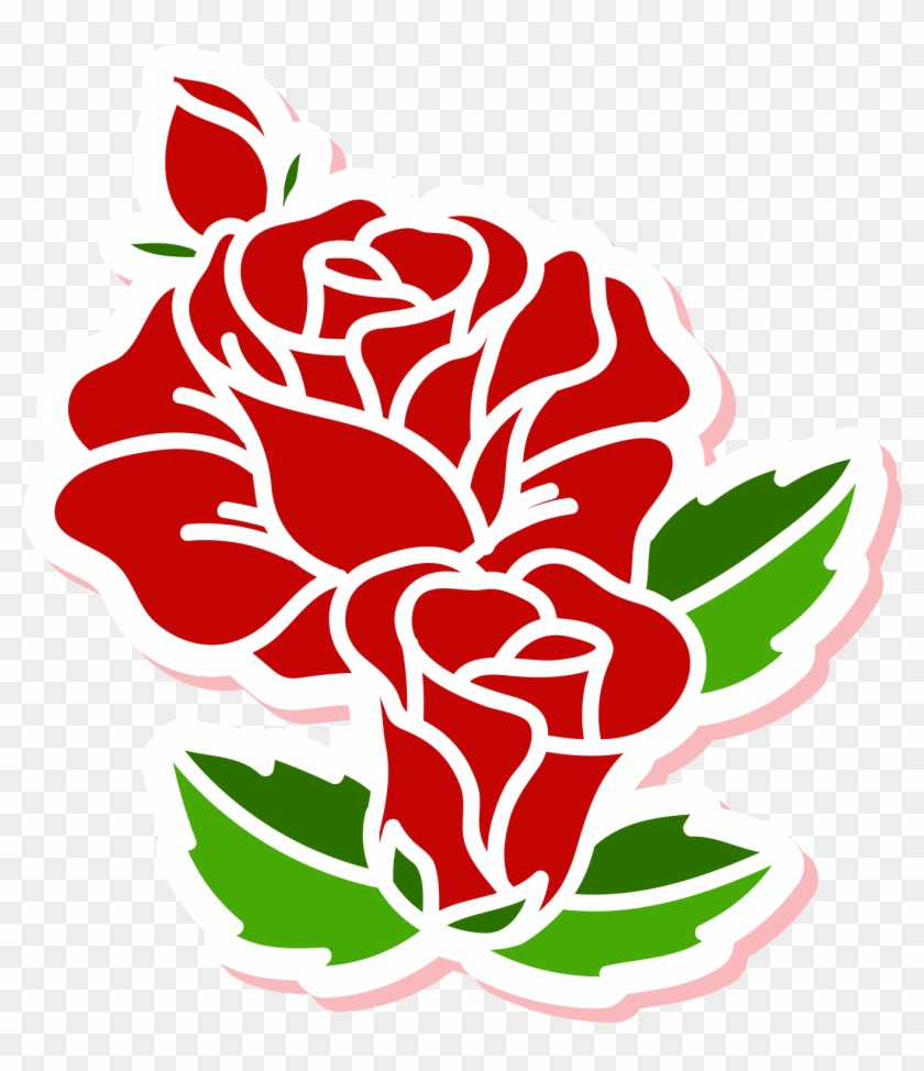 Rosa Gallica Red Computer File - Rosa Gallica Red Computer File #479877