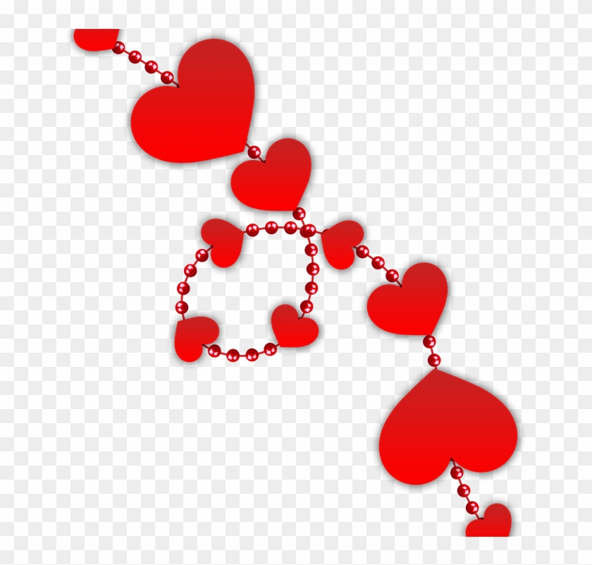 Hearts, Red, Love, Feelings, Decoration, Romance - Cute Little Heart Clipart Png #479922