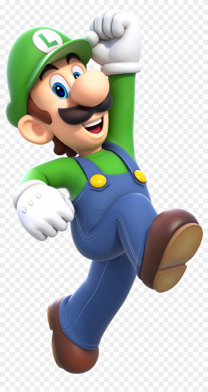 Luigi Is The Green Stached Brother Of The Red Stached - Super Mario 3d World Luigi #479959