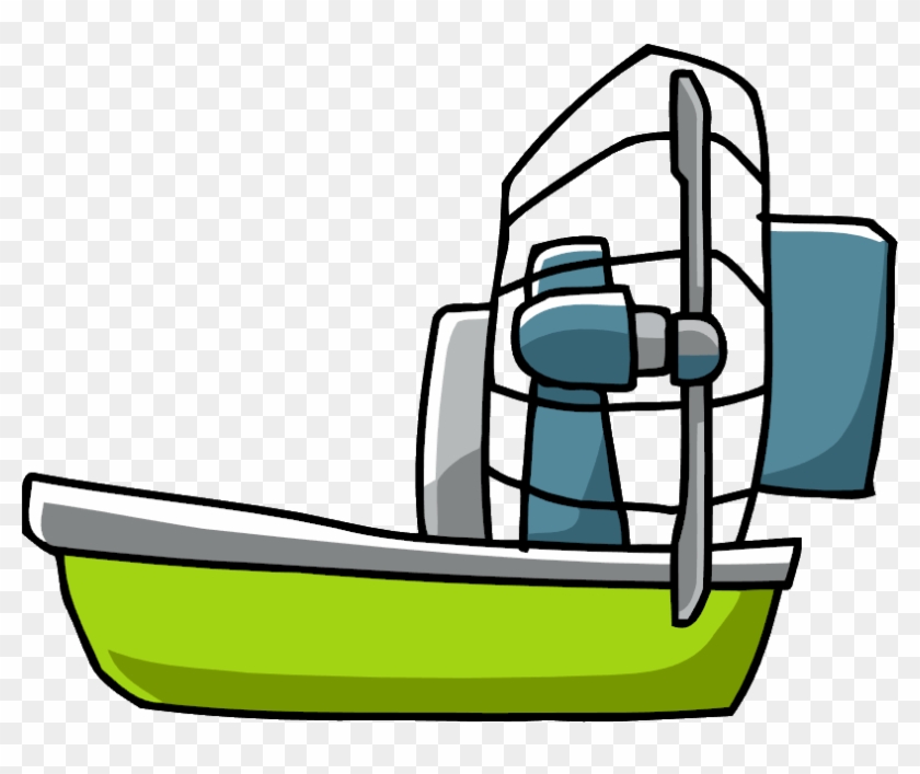 Pin Airboat Clipart - Swamp Boat Clip Art #479967