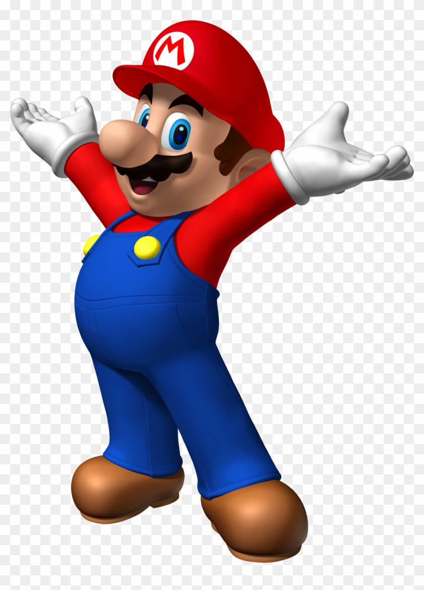 When You Hear The Words "video Game Character" Or Even - Mario Png #479996
