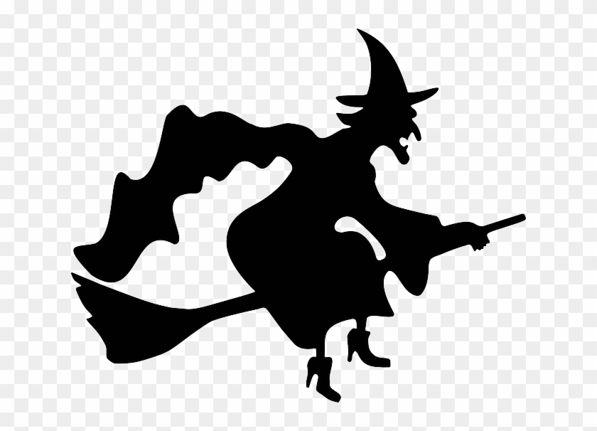 Broomstick Witch, Cape, Wizardry, Witchcraft, Broom, - Witch On A Broom #480015