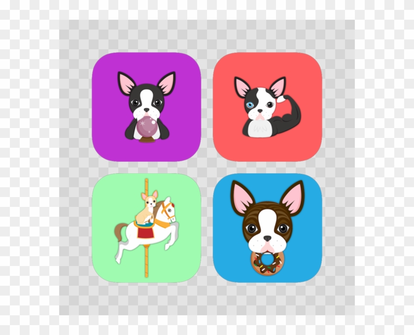 Boston Terrier Emoji Stickers For Imessage On The App - Sticker #480020