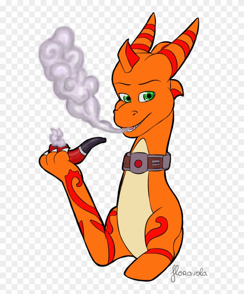 Ash The Smoker By Crashandcynder - Cartoon #480027