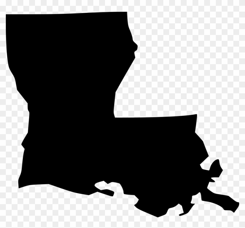 Louisiana Svg Png Icon Free Download - Louisiana Map Clipart #480066
