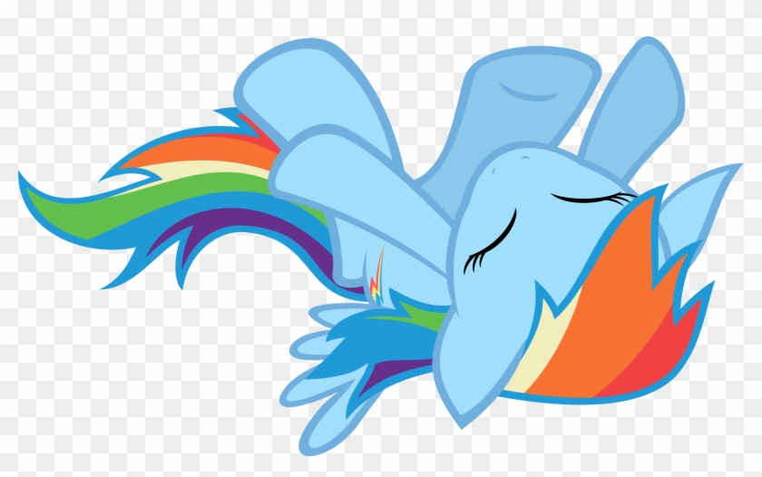 Pictures About Flaxx - Mlp Transparent Rainbow Dash On Floor #480085