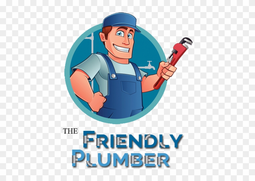 Plumbing Remodel - Friendly Plumber Logo #480135