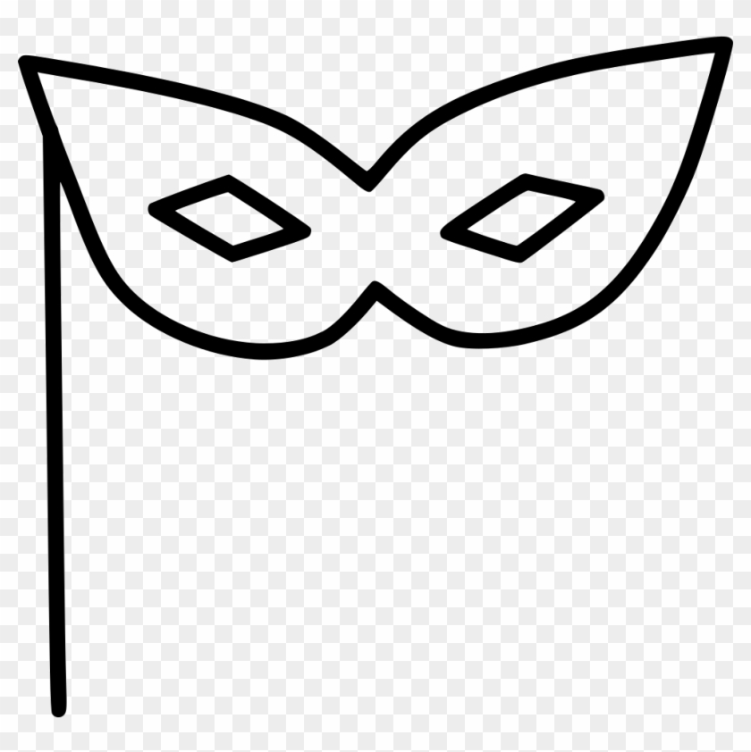 Mask Party Theater Drama Art Svg Png Icon Free Download - Máscara De Carnaval Para Colorir #480214