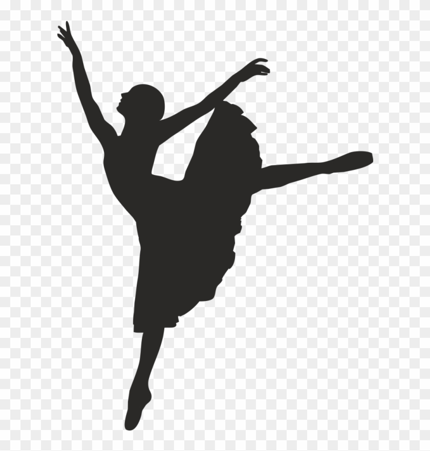 Ballet Dancer Silhouette Clip Art - Ballet Dancer Silhouette Clip Art #480367