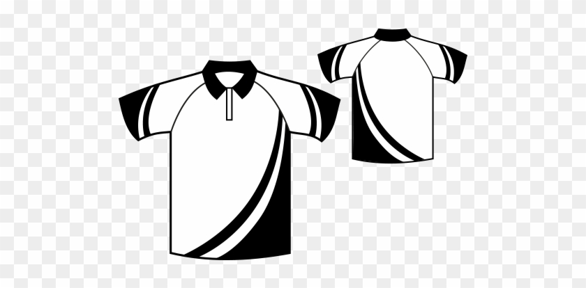 Potters Bowls Shirts - Black And White Polo Design #480405