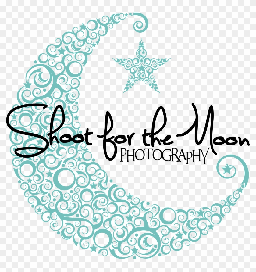 Shoot For The Moon Photgraphy - Crescent Moon And Star #480476