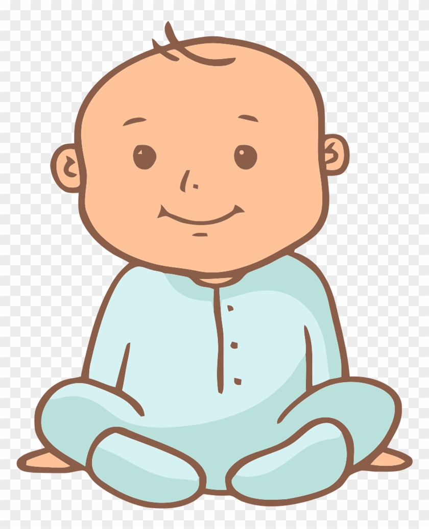 Infant Sitting Clip Art - Infant Sitting Clip Art #480515