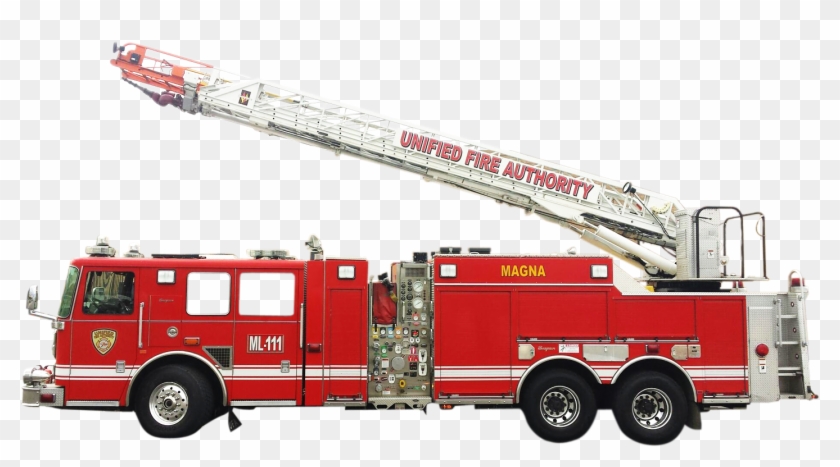 Ladder Fire Truck Png #480531