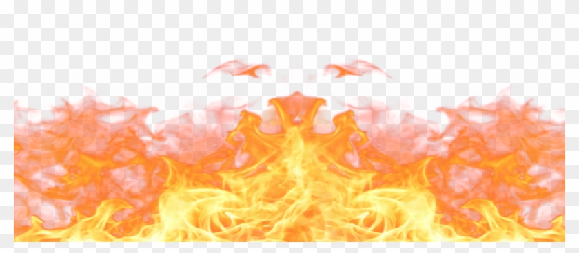 Flames Clipart Blazing Fire - Transparent Background Fire Png #480541