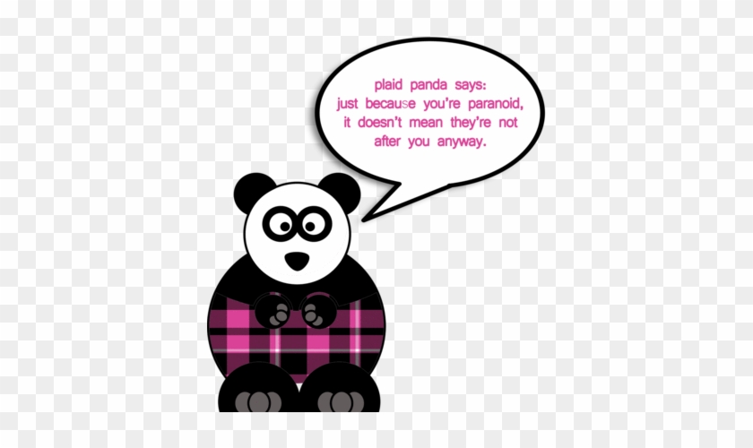 Plaid Panda Paranoia - Plaid Panda #480564