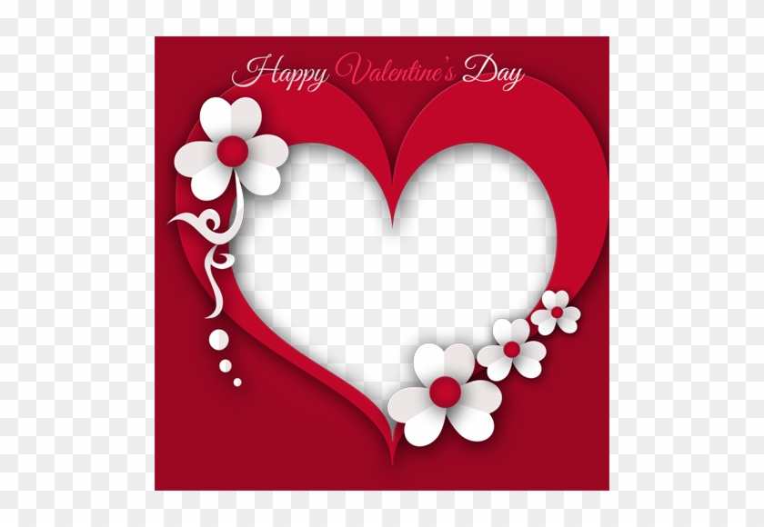 Beautiful Heart Photo Frame With Your Custom Photo - Valentine Day Photo Frame #480583